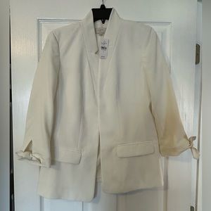 White LOFT Blazer